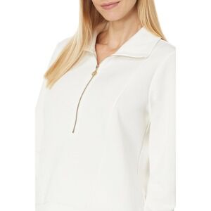 NWT $138 Lilly Pulitzer UPF 50+ Pullover, Coconut White Size LARGE